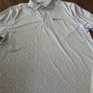 Peter Millar Blue Polo Shirt Athletic Style